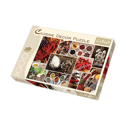 Konyhai dekoráció: Fűszerek 1000 db-os puzzle