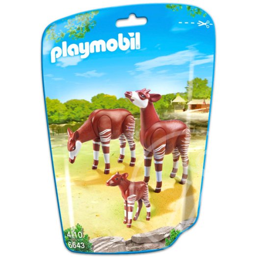 Okapik és a kis okapi borjú 6643
