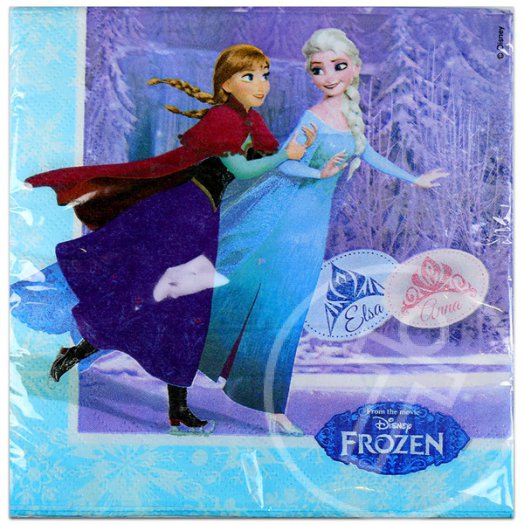 Disney hercegnők: Jégvarázs szalvéta