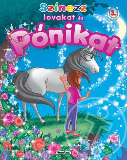 Színezz lovakat és pónikat! 3.