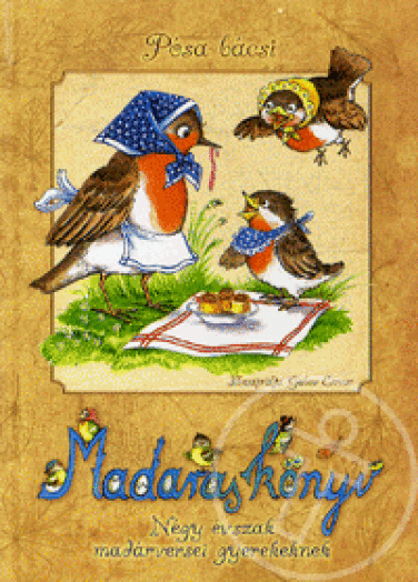 MADARAS KÖNYV - NÉGY ÉVSZAK MADÁRVERSEI GYEREKEKNEK