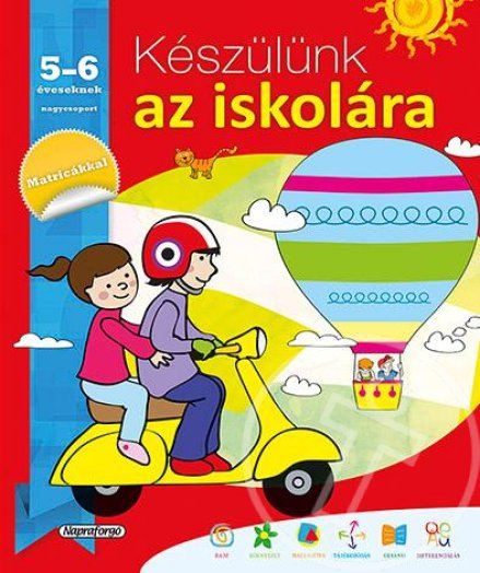 KÉSZÜLÜNK AZ ISKOLÁRA 5-6 ÉVESEKNEK MATRICÁKKAL