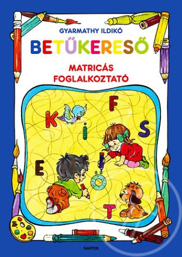 Betűkereső - Matricás foglalkoztató