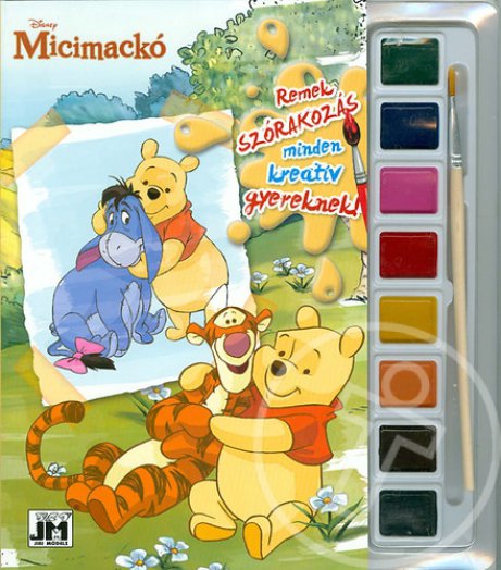 MICIMACKÓ 2 - A5 KIFESTŐ VÍZFESTÉK KÉSZLETTEL