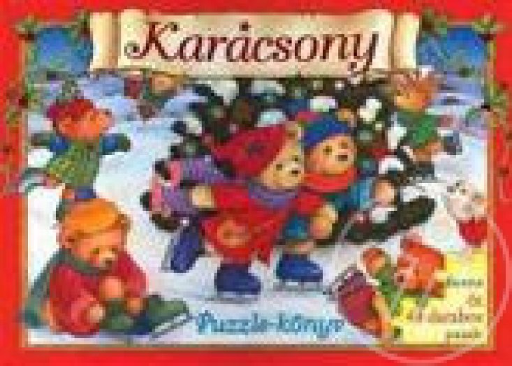 KARÁCSONY - PUZZLE-KÖNYV (ÚJ!)