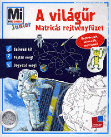 A világűr - Matricás rejtvényfüzet