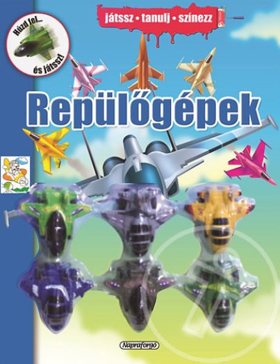 Színezd ki és játszd el! - Repülők