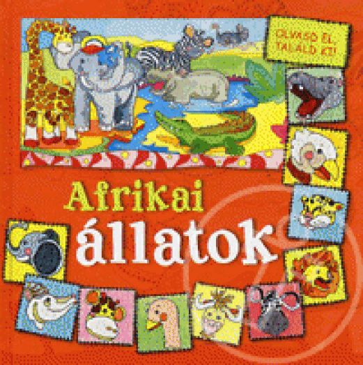 AFRIKAI ÁLLATOK - OLVASD EL, TALÁLD KI!