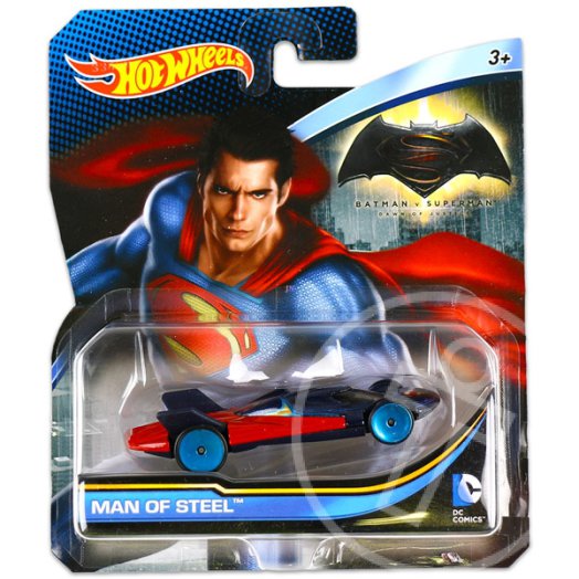Hot Wheels DC karakter kisautók: Man of Steel