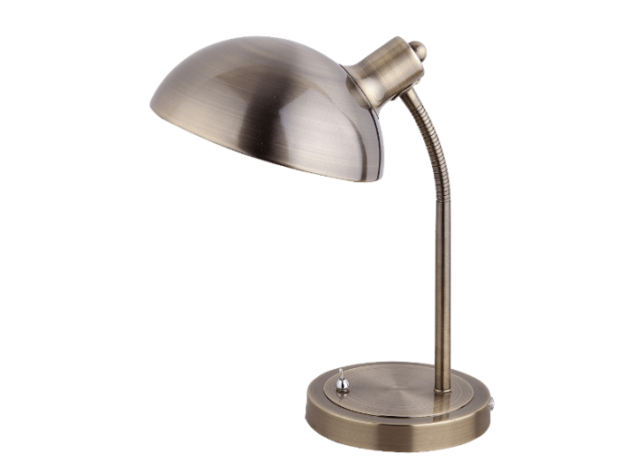 4158 Gery, íróasztali lámpa, E14 1x MAX 40W, bronz