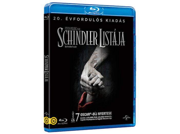 Schindler listája (20. évfordulós kiadás) Blu-ray+DVD