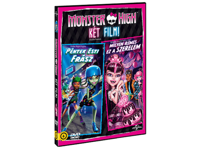 Monster High - Két film! - Péntek esti frász / Milyen rémes ez a szerelem DVD