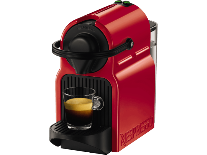 NespressoŽ Inissia XN100510 KrupsŽ kapszulás kávégép, rubinvörös