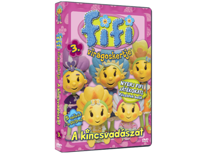 Fifi virágoskertje 3. - A kincsvadászat DVD
