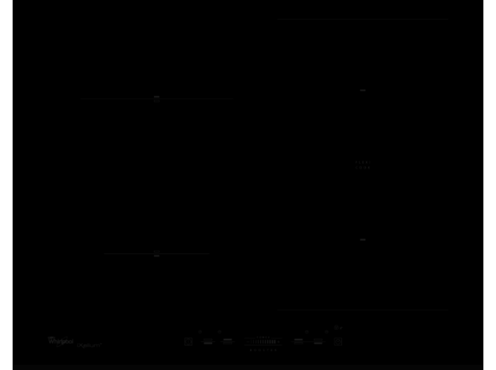 ACM 8100/BF/IXL beépíthető indukciós főzőlap