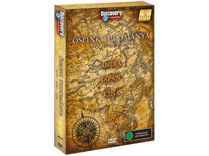 Őseink tudománya díszdoboz - India, Japán, Kína DVD