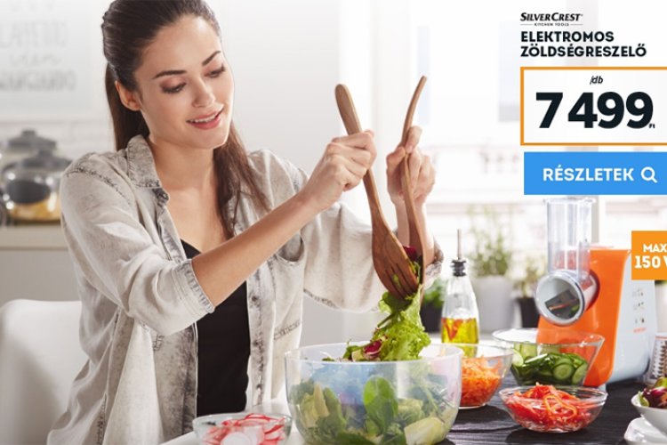 Csütörtöktől akciós Lidl konyhai eszközök!