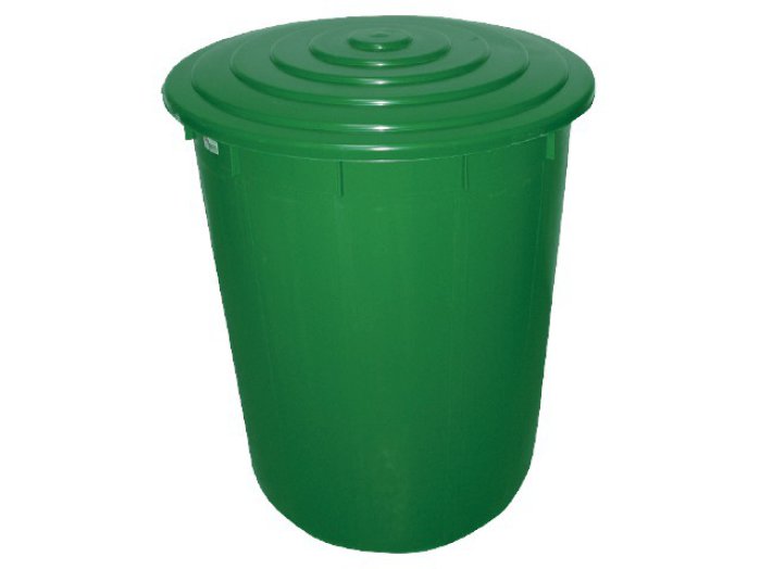 Műanyag esővíztároló csappal, tetővel