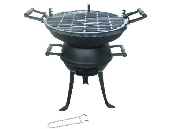 Tesco öntöttvas grillhordó