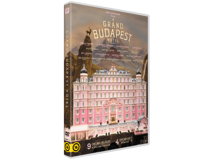 A Grand Budapest Hotel DVD