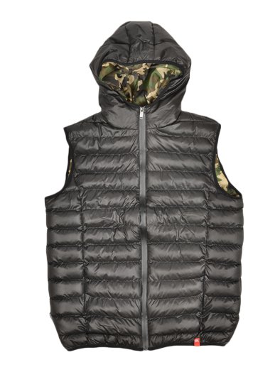SNOWBALL VEST BLACK/CAMO