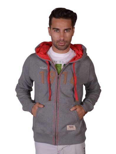 M FULL ZIP SWEATSHIRT