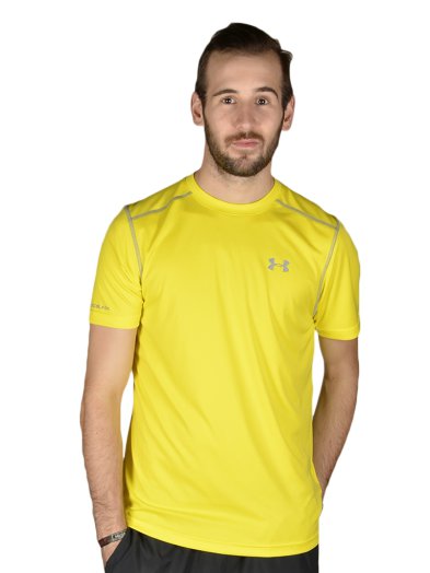 UA coldblack RUN S/S TEE