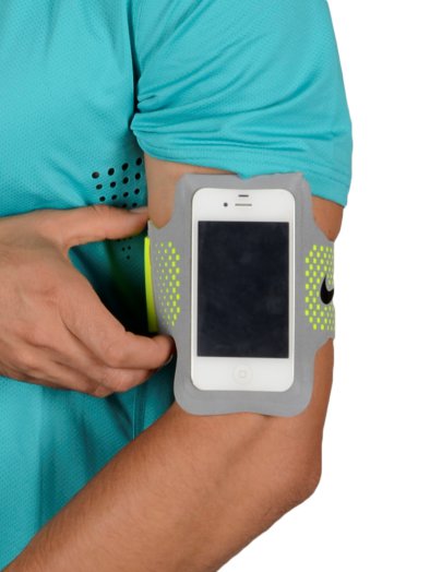 NIKE VAPOR FLASH ARM BAND OSFM SILVER/VO
