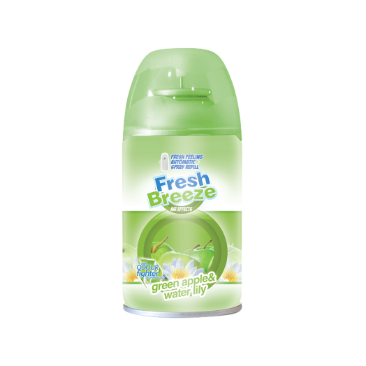 Fresh Breeze Automatic légfr. utántöltő 250ml Green apple