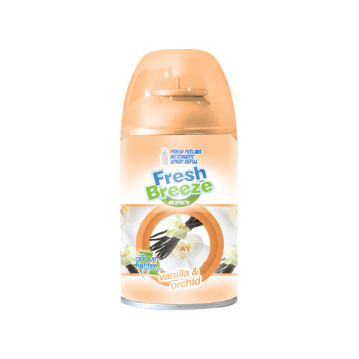 Fresh Breeze Automatic légfr. utántöltő 250ml Vanilla&Orchid