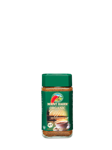 Mount Hagen bio koffeinmentes instant kávé, 100 g