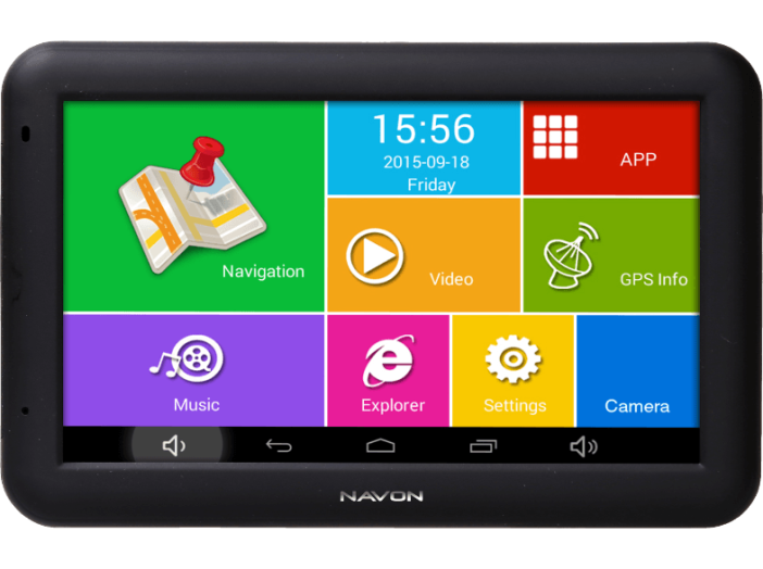 A500 android 5" autós navigáció iGO Primo NextGen Európa térképpel