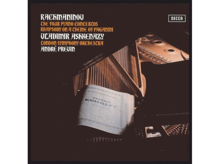 The Four Piano Concertos - Rapsody on a Theme of Paganini LP
