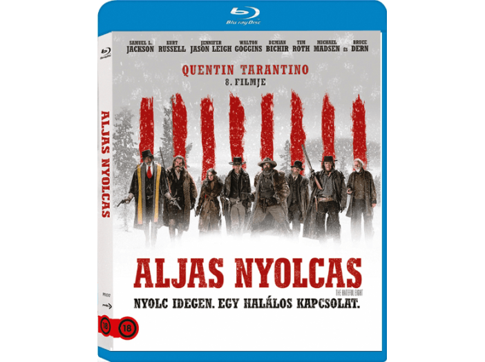 Aljas nyolcas Blu-ray