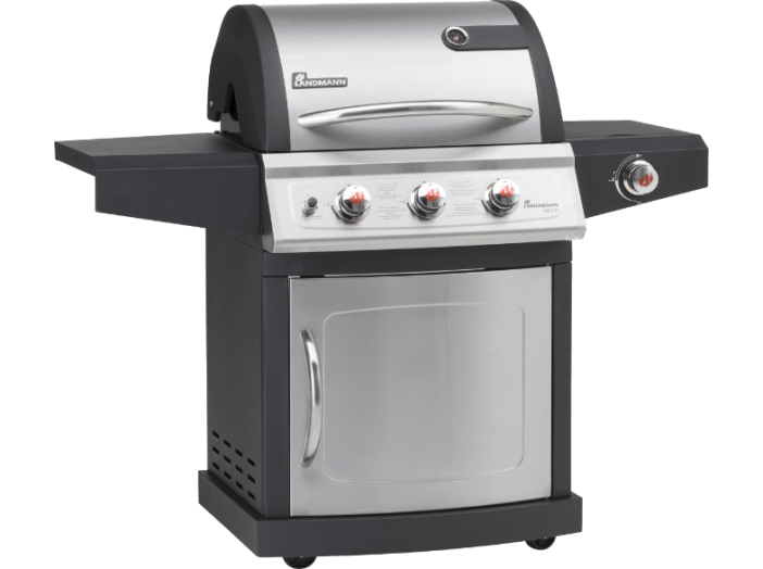 12652 MITON 3.1 gázgrillkocsi, inox