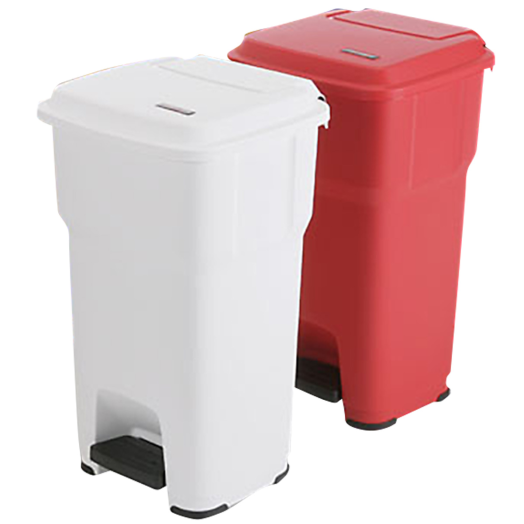 Vileda Hera hulladékgyűjtő 60l pedálos , piros