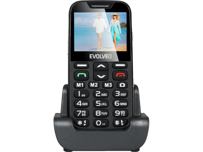 EasyPhone XD EP-600 black kártyafüggetlen mobiltelefon