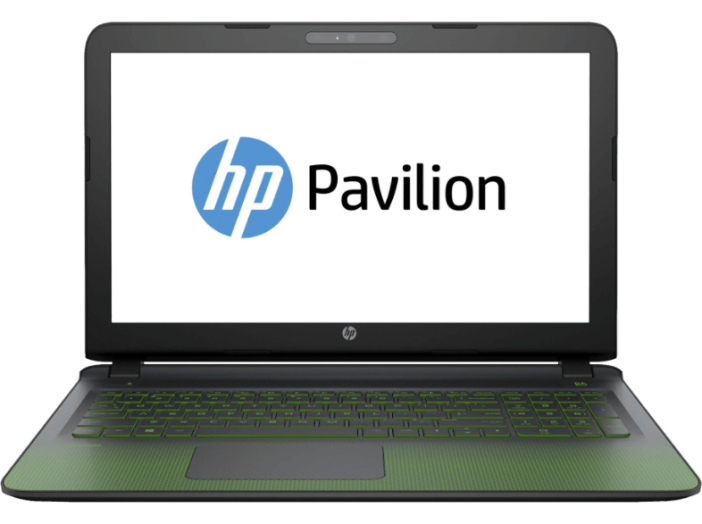 Pavilion Gaming fekete-zöld notebook V4M22EA (15,6" Full HD IPS/Core i5/8GB/1TB/GTX950 4GB/DOS)