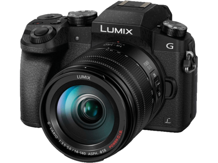 Lumix DMC-G7HEG-K + 14-140 mm Kit fekete