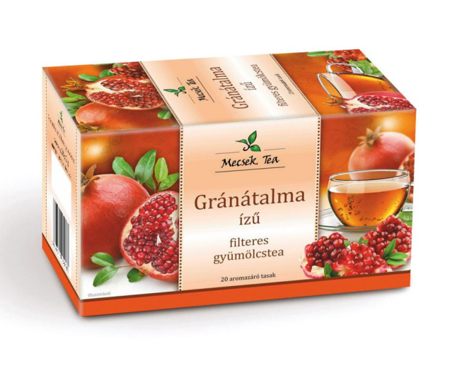 Mecsek gyümölcstea gránátalma filteres 20x2 g