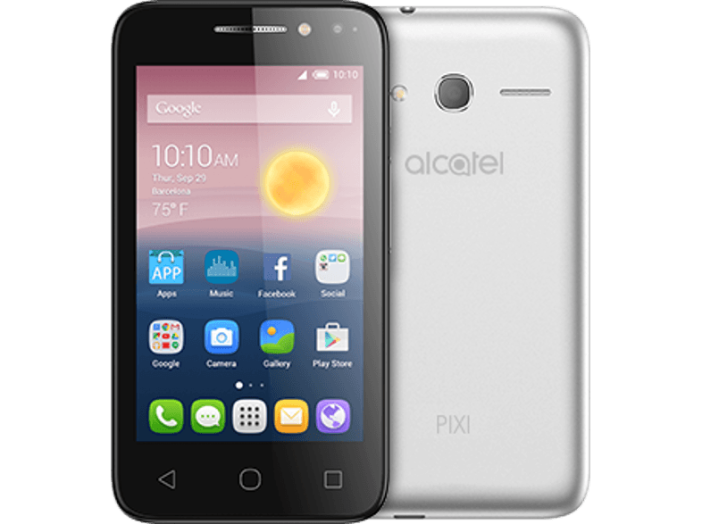 One Touch Pixi 4 (850D) 6" ezüst kártyafüggetlen okostelefon