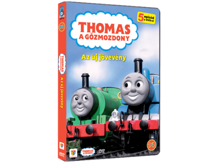 Thomas, a gőzmozdony 14. - Az új jövevény DVD