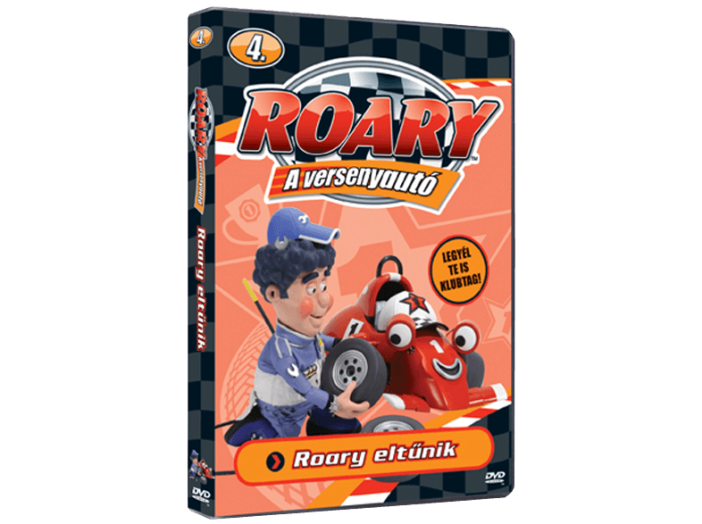 Roary, a versenyautó 4. - Roary eltűnik DVD