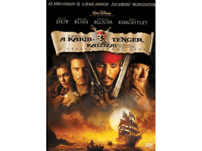 A Karib-tenger kalózai 1. - A fekete gyöngy átka DVD