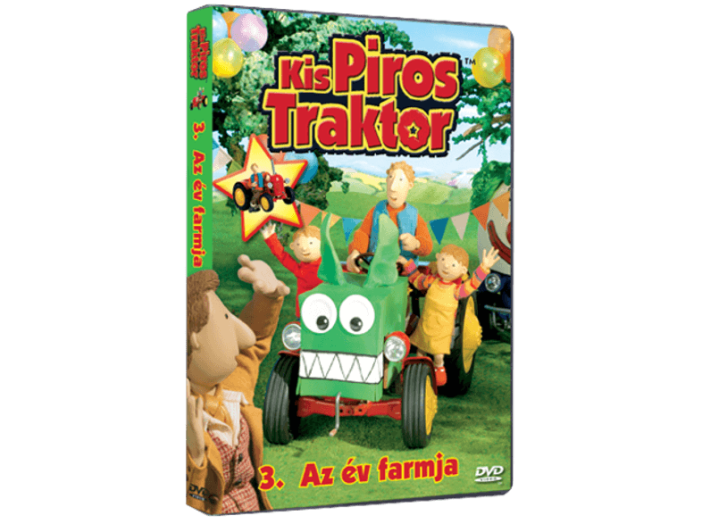 Kis Piros Traktor 3. - Az év farmja DVD