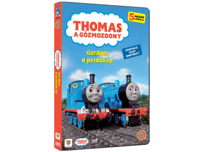Thomas, a gőzmozdony 4. - Gordon, a példakép DVD