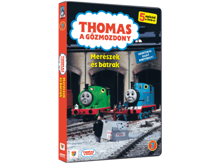 Thomas, a gőzmozdony 7. - Merészek és bátrak DVD