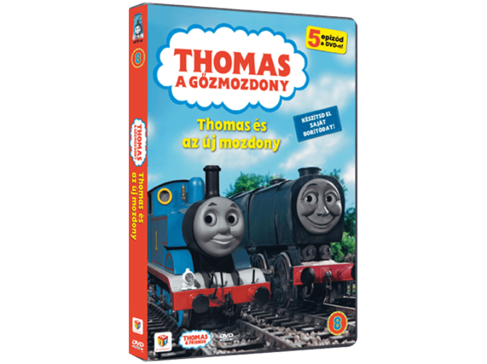 Thomas, a gőzmozdony 8. - Thomas és az új mozdony DVD