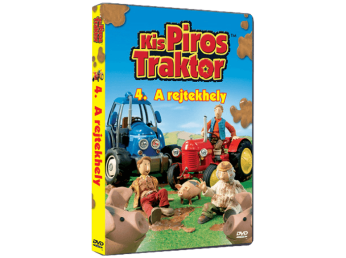 Kis Piros Traktor 4. - A rejtekhely DVD