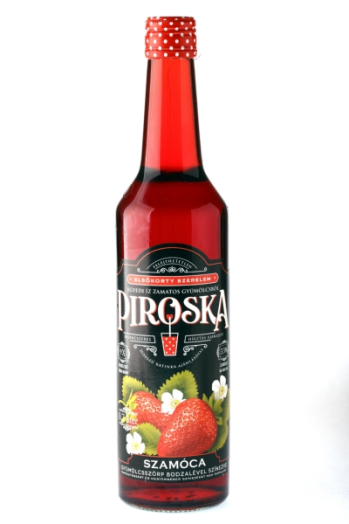 Piroska gyümölcsszörp szamóca 0,7 l